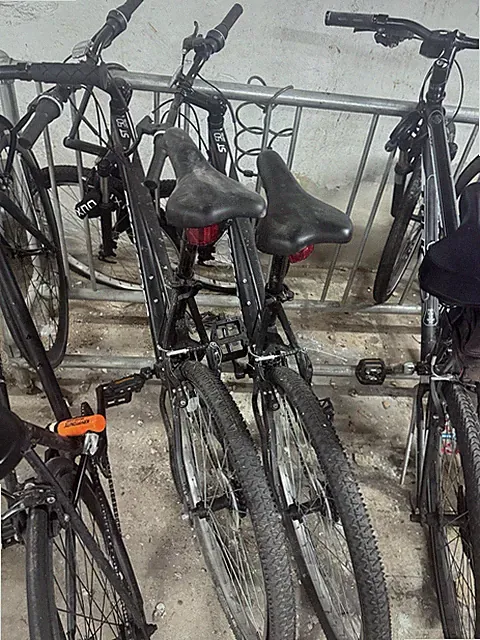 2 X rockrider st 50 sports trail bike M and L
