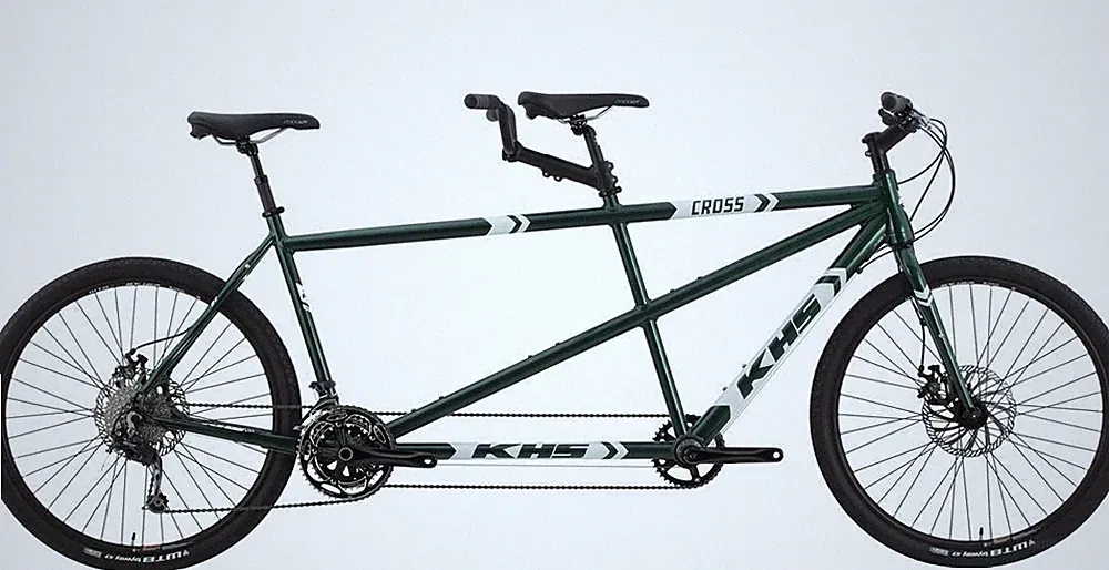 2025 KHS TANDEMANIA CROSS Tandem 650B Aluminum 27 Speed Bike Medium New in Box