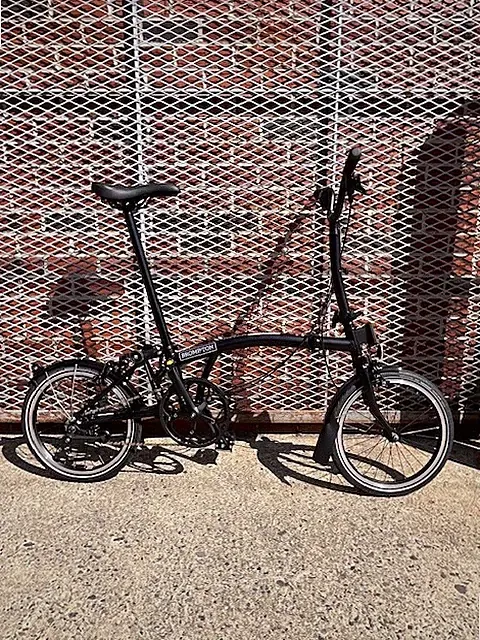 Brompton Folding Bicycle M2L C Line Black