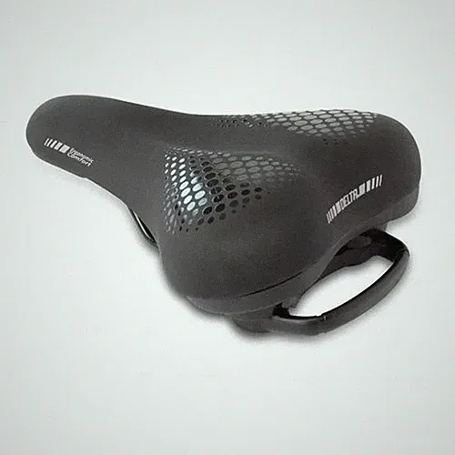 Comfort Black Bike Saddle Medium Unisex Seat