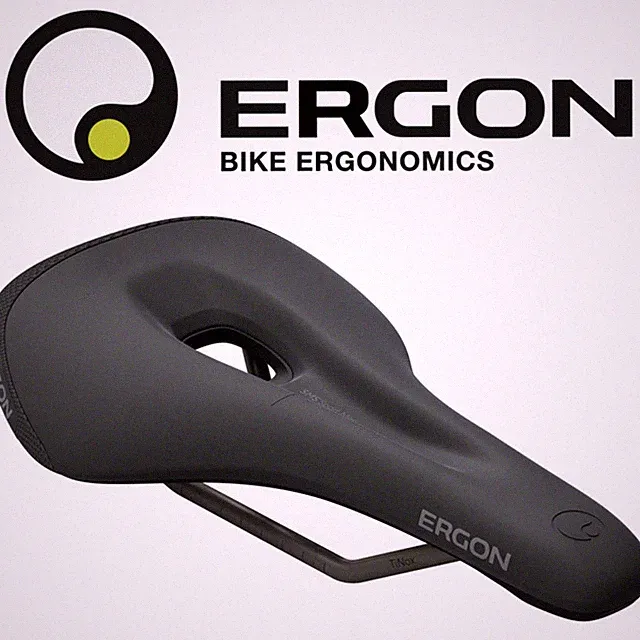 Ergon SMS Sport Mens Saddle Ergonomic Comfort MTB/Tour Bike Saddle Short Design