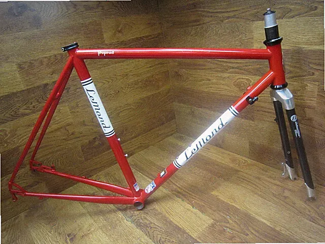 LeMOND POPRAD OX PLATINUM STEEL DISC BRAKE CYCLOCROSS GRAVEL BIKE FRAME SET - 55