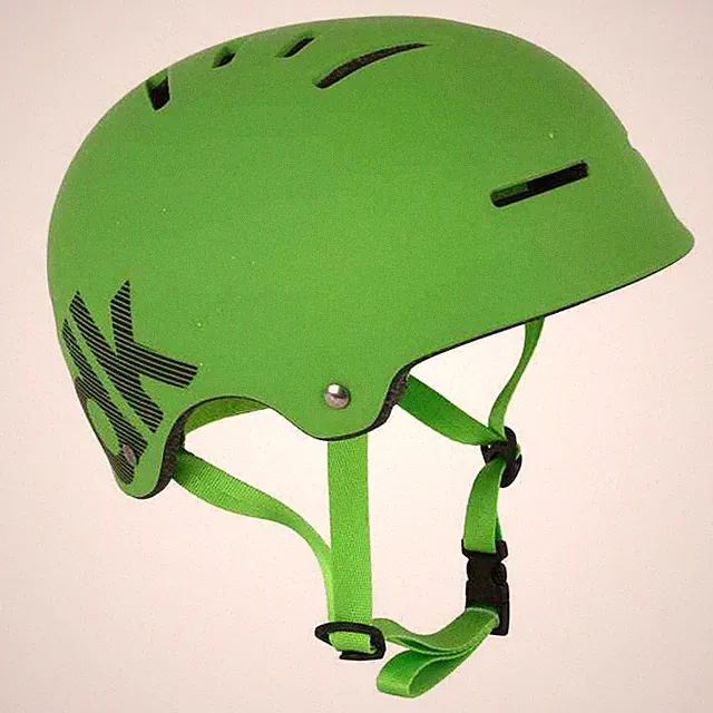 New DK Synth BMX Bicycle Helmet GREEN S/M Small-Medium Skate Park Bike