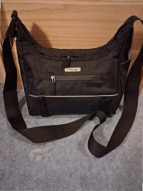 Po Campo Chelsea Trunk Bag Converts to Crossbody Black Commuter-Brand New!!!