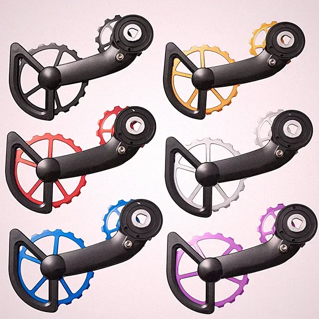 Road Bike CS Ceramics Bearing Guide Wheel Rear Pulley for 12S Transmission