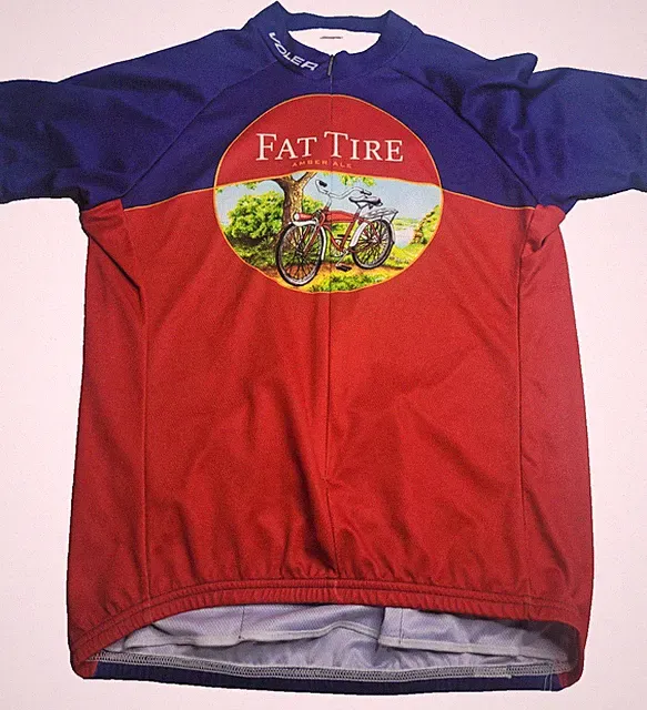 Voler Fat Tire Cycling Jersey 1/4 Zip Medium (?)